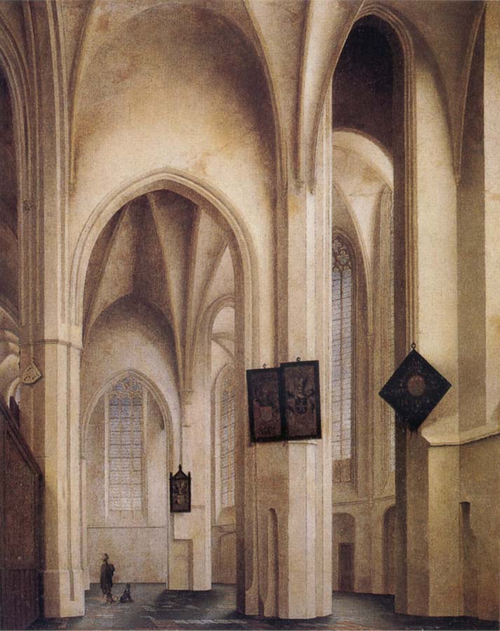 Church Interior in Utrecht